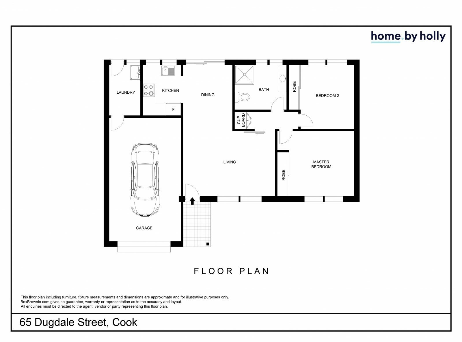 65 Dugdale Street, Cook • Home by Holly