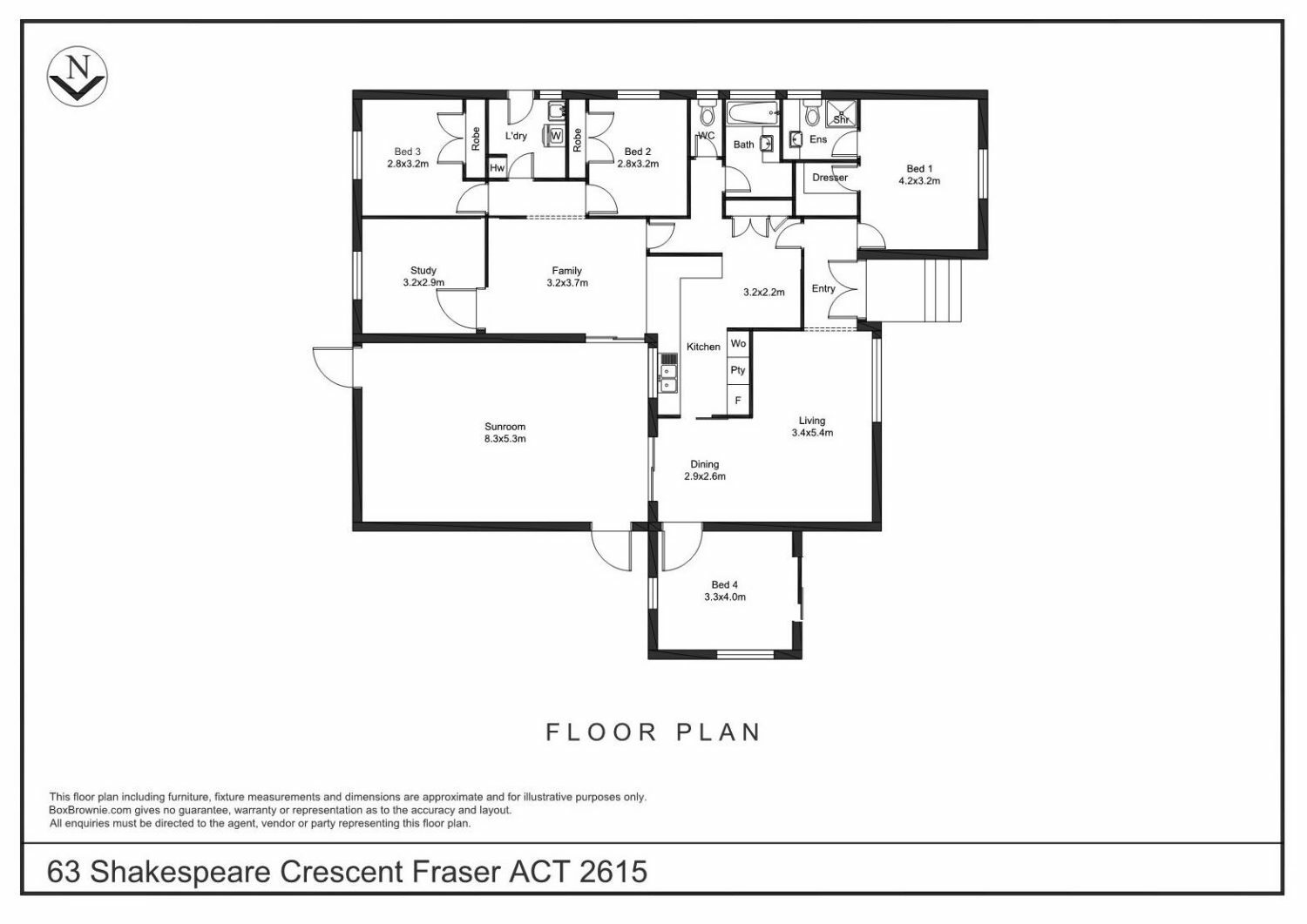 63 Shakespeare Crescent, Fraser • Home by Holly