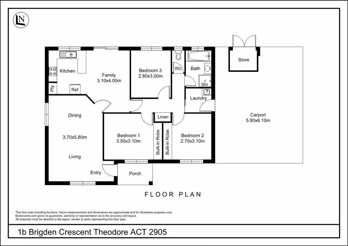 1b Brigden Crescent, Theodore • Home by Holly